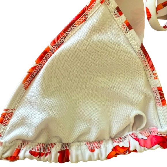 Shein - Women’s Red & White Floral Print Bikini Set - EUC - Picture 5 of 9